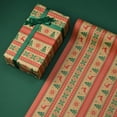 thumbnail image 4 of Christmas gift wrapping paper Thickened Christmas kraft wrapping paper wholesale Christmas tree elk gift box wrapping paper, 4 of 5