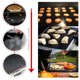 thumbnail image 5 of 2 almohadillas resistentes al calor para bandeja de horno, parrilla de carbón, alfombrilla antiadherente para cocinar, almohadilla portátil para barbacoa al aire libre, 5 of 6