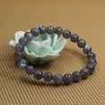 thumbnail image 3 of Natural A Grade Labradorite Crystal Gemstone 8mm Round Beads Stretch Bracelet 7" Unisex, 3 of 5
