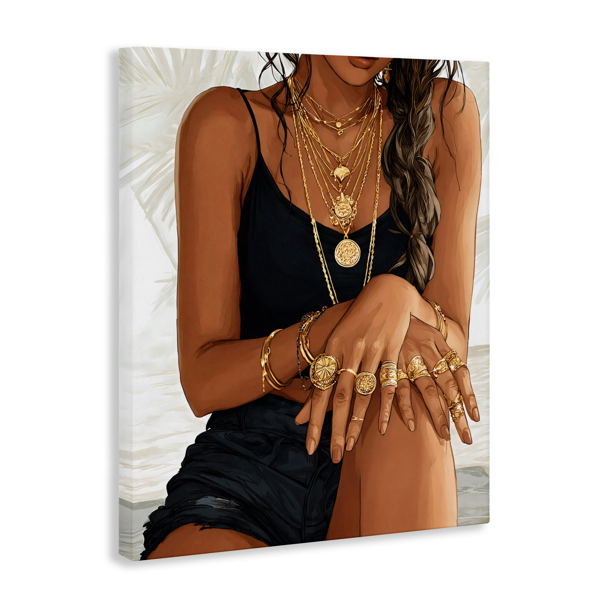 Stupell Industries All The Bling Adornments Canvas Wall Art, design by Franklyn Gregory