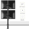 thumbnail image 3 of Single Fully Adjustable Monitor Arm Stand Mount Fits One Screen lbs for Monitor Computer Screen VESA (MD)\u, 3 of 9