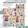 thumbnail image 5 of Colorful Mexican Elements Toddler Nap Mats for Kids Preschool,59"x22" Sleeping Mat Bag or Kids,Toddler Sleeping Bag,Toddler Nap Mat or Daycare, 5 of 6