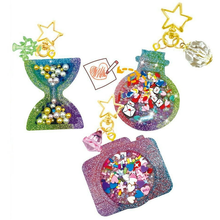 Pearoft Resin Kit by DIY Creative Kids - Starter Jewelry Making Resin Kit  for Beginners - Gift Set Teenager Girls Birthday Presents DIY Kids Resin
