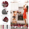thumbnail image 6 of Christmas Winter Kitchen Rugs and Mats Set of 2 New Year Abstract Snowflake Elk Blue Xmas Kitchen Mat,Non-Slip Area Runner Rug,Washable Floor Mat for Home Dining Room Office 16x24in+16x47in, 6 of 6