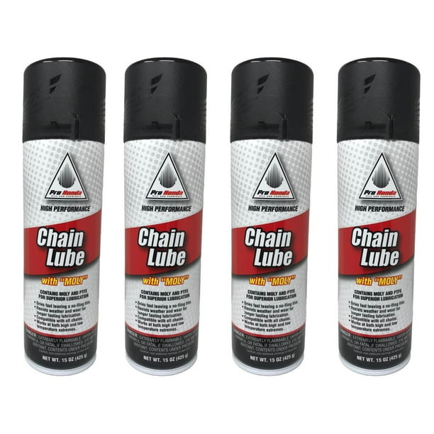 Honda Genuine OEM Chain Lube with Moly 08732CLM00 4 Pack