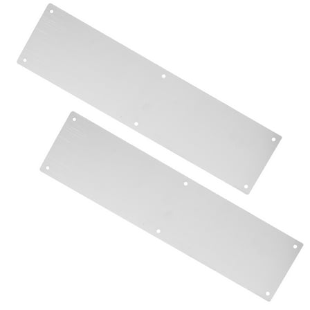Foxnovo Stainless Steel Metal Door Kick Plate for Elegant Reinforcement