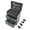 Dark Green, variant on GELUOXI Professional Rolling Makeup Train Case with Drawers, Makeup Case on Wheels, Nail Tech Rolling Cart Storage Organizer Trolley Make up Case for Travel Makeup/Nail Art/Hair Styling, Silver