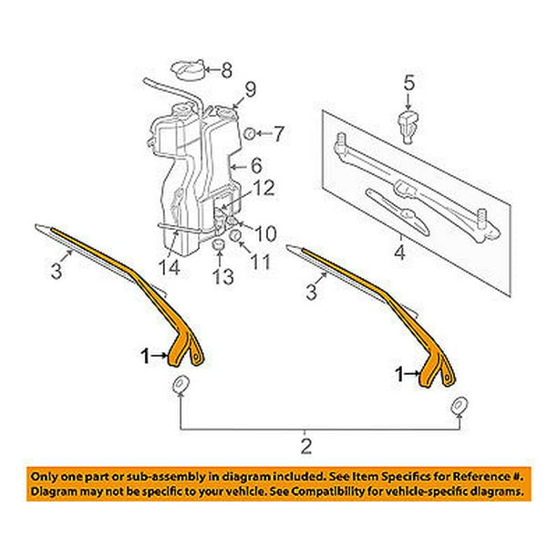 Dodge CHRYSLER OEM 0607 Dakota Wiper WasherWindshieldWiper Arm