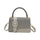 thumbnail image 2 of Bolso de mano elegante de PU para mujer, bolso de hombro tipo cartera para citas. Gris, 2 of 9