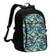 thumbnail image 1 of Balery Colorful Fishing Baits Mochila con carga USB para hombre y mujer - Mochila impermeable y antirrobo para portátil con puerto USB para viajes, trabajo, estudios y universidad, 1 of 7