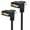 Right bend-2m, variant on USB C 3.1 Male to male Double Screw Locking Connector Quick Charging 10Gbps Data Transfer and 4K60Hz Video Support 5V3A
