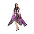 thumbnail image 3 of Fortune Cape de Fée pour Femmes avec Ailes de Papillon, Bourrelet Coloré, Costume de Cosplay d'Halloween, 3 of 5