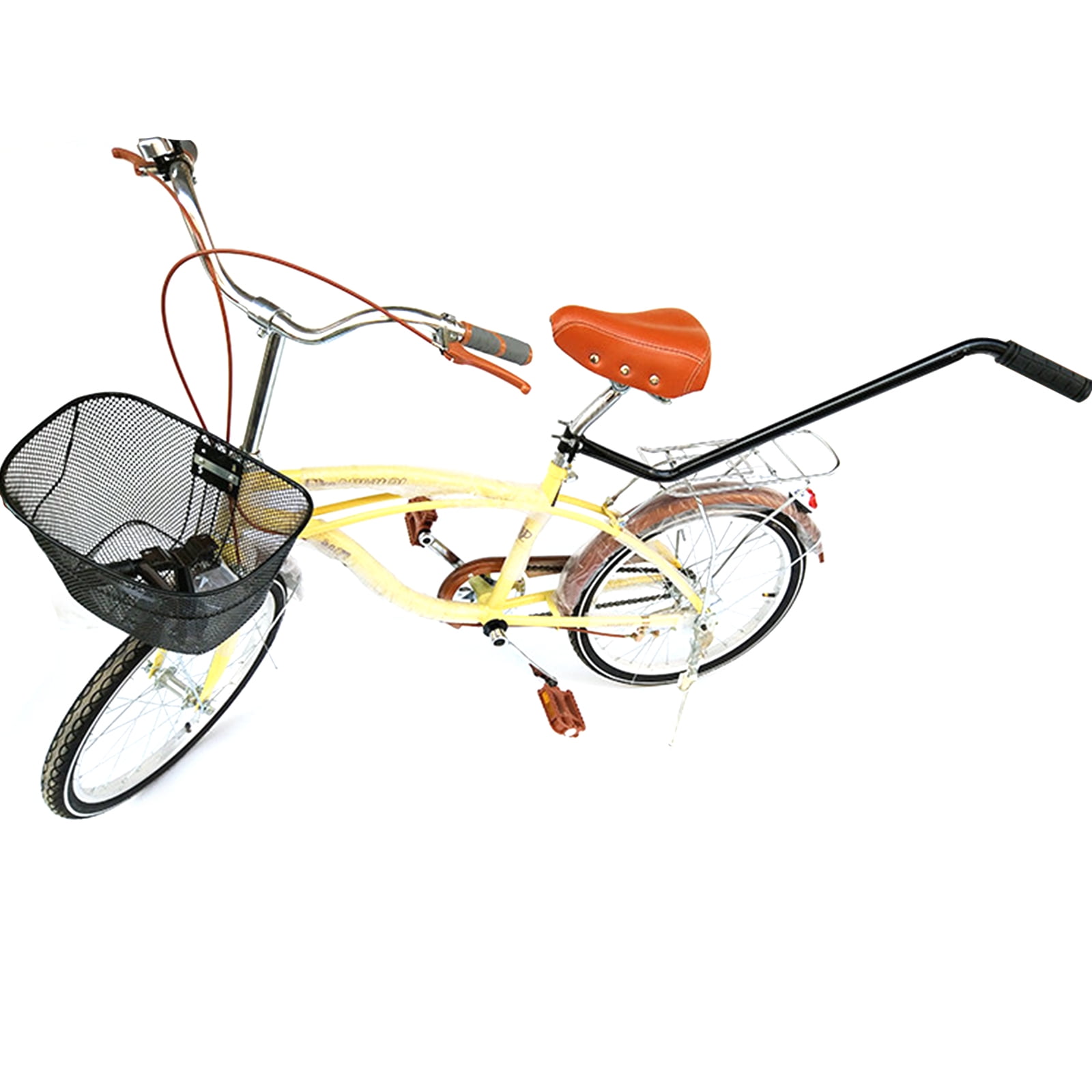 Kids Bike Training Handle Non Slip Design Fast Learning Trainer Balance Push Bar For Most Children Bicycles
