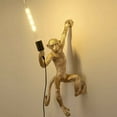 thumbnail image 3 of Anqidi Retro Monkey Creative Industrial Resin Wall Light, 3 of 9