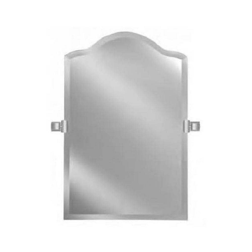 Scallop Top Frameless Mirror (20 in. W x 30 in. H)