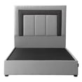 thumbnail image 2 of Box Base Cama King Size + Cabecera Bora Gris, 2 of 8