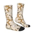 thumbnail image 4 of Yiaed Cartoon Poodle Dog Print Great elasticity Crew Socks Sports socks for Men and Women, 4 of 5