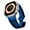 Blue Link, variant on ANTHOUSE Stainless Steel Band for Apple Watch Ultra Link Bracelet 49mm 44mm 45mm 42mm, Metal Strap with Folding Clasp for Apple Watch Series 8 7 6 5 4 3 2 1 SE for Men (Titanium, 49mm 45mm 44mm 42mm)