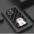 thumbnail image 3 of Exprese su personalidad divertida con una peculiar funda mate de doble capa con dibujos animados para iPhone 11 y 12 Pro, 3 of 4