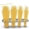 thumbnail image 5 of Gourmet Pasta Measure, Accurate Portion Control Stainless Steel Spaghetti Gauge For Kitchen, No Moving Parts, Compact Design, Dishwasher Safe, Saves Time And Money (Silver), 5 of 5