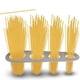 thumbnail image 5 of Herramienta de cocina para preparar pasta sin esfuerzo para obtener porciones perfectas, 1 medidor de espaguetis de acero inoxidable plateado, 5 of 5