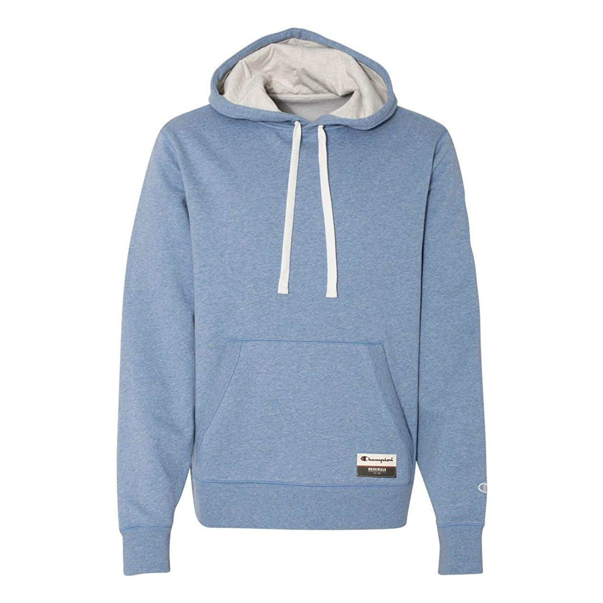 Champion Mens Authentic Originals Sueded Fleece Hooded Sweatshirt, M, Blue  Jazz | Walmart Canada