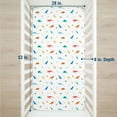 thumbnail image 5 of Wildkin Kids Fitted Crib Sheet for Boys and Girls, Features Vibrant, Playful Olive Kids Designs, 100% Cotton (Jurassic Dinosaurs), 5 of 9