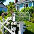 thumbnail image 7 of St. Patricks Day Plaid Large Mailbox Covers Magnetic Oversized Saint Patricks Holiday Theme Shamrock Clover Spring Outdoor Decorative Letter Box Cases for Home Garden Outside Decor, 25.5x21 Inch, 7 of 7