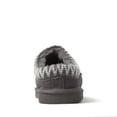 thumbnail image 5 of Fireside by Dearfoams Men's Grafton Genuine Shearling Clog Slipper with Embroidery, 5 of 10