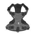 thumbnail image 4 of Lsque Airplane Routes Around The World Dog Harness, No-Pull Pet Harness with 2 Leash Clips, Adjustable Soft Padded Dog Vest with Easy Control Handle for Large Dogs-Large, 4 of 9