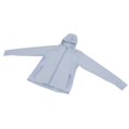 thumbnail image 4 of UV Protection Jacket, UPF 50+ Skin Friendly Sun Protection Hoodie Gray Nylon  For Women For Running S, 4 of 8