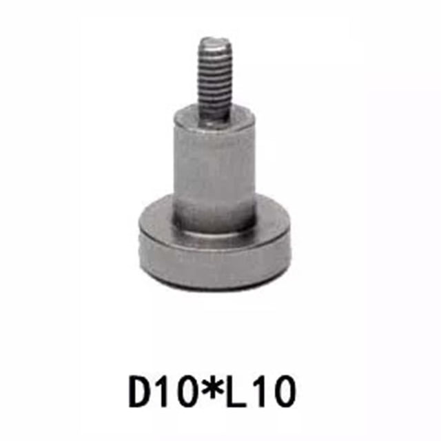 BTOER Flat Point Contact Points For Dial Thick Gauge Dial Indicator Depth Gauge Threaded Shanks M2.5 D10/D15/D20 Depth Measure Tools