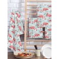 thumbnail image 2 of Pink Flamingo Kitchen Dish Towels for Drying Dishes Set of 4, Blue Summer Tropical Plants Leaves Waffle Weave Microfiber Hand Tea Bathroom Towels Quick Dry & Absorbent Towel 15.7x23.6, 2 of 7