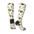 thumbnail image 4 of Balery Floral Vintage Fun Novelty Socks Men'S Women'S Crew Socks Funny Crazy Novelty Socks Quirky And Cool Socks, 4 of 9