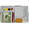 thumbnail image 5 of Set of 2 Metal-Plated 100s Cigarette Case & Stash Box (Silver Reflective), 5 of 5