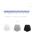 thumbnail image 7 of Ballet Skirt Woman Split Short Dance Skirt Soft Mesh Elastic Skirt For Woman Ballet Skirt, 7 of 7