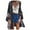 Navy, variant on Womens Boho Floral Print Cardigan Tops Fashion Long Sleeve T Shirts Open Front Loose Fit Flowy Beach Vacation Cover Up Blouses