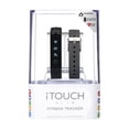 thumbnail image 5 of iTouch Slim Interchangeable Fitness Activity Tracker with Bonus Strap Black/Grey, 5 of 12