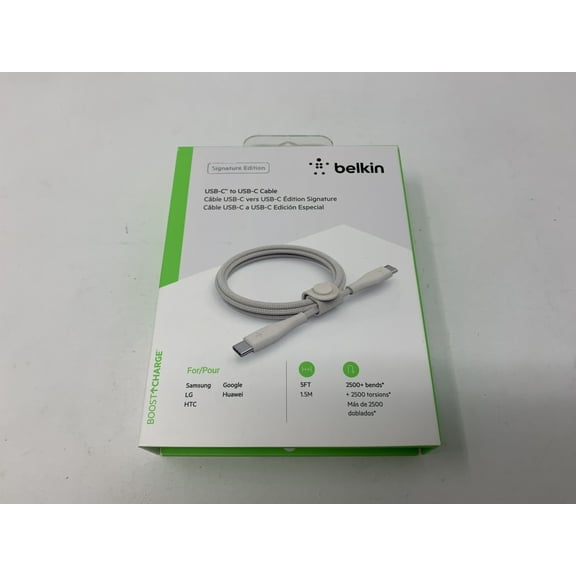Belkin 5' Signature Edition USB Type C To USB Type C Cable