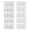 Transparent White, variant on PBT DSA Keycaps Upgraded 2U Height for Gaming Mechanical Keyboard 10PCS 2U Blank