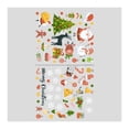 thumbnail image 3 of 2 Pieces Christmas Santa Claus Window Stickers Anti-static Claus Window Stickers Decorations Visible Xmas Tree Stocking Home Decor Wall Decals, 3 of 6