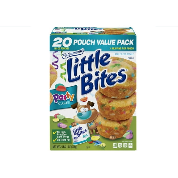 Entenmann's Little Bites Party Cakes, 20 pk.