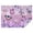 Purple Butterfly Pattern, variant on Purple Butterfly Pattern Rectangle Tablecloth 60"x84",Waterproof Polyester Rectangle Table Cloth, Wipeable Spillproof Polyester Tablecloth for Dining, Camping, Indoor and Outdoor