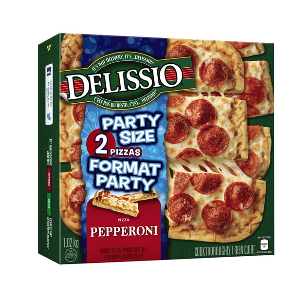 Pizze pepperoni de DELISSIO(MD) au format party
