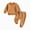 R222-Brown, variant on NOLDARES Toddler Baby Boy Fall Winter Clothing Sets Funny Print Sweatshirt Elastic Waist Pockets Pants Set 2 Piece Outfits Clothes(Green,3-6 M)