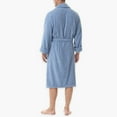 thumbnail image 2 of Men's INK+IVY Cotton Terry Robe Color: Claret Size: XL/XXL, 2 of 4