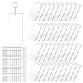 thumbnail image 1 of ColoMX 1 Juego de llaveros en blanco, llaveros acrílicos en blanco, llavero artesanal, colgantes en blanco, llaveros rectangulares, 1 of 7