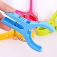 thumbnail image 3 of Clothespins, Beach Towel Clips, Wind Breaker Clip, Durable Large Plastic Clip for Towels Quilt Garment Quilts Sheets Rugs Tablecloth(12pcs), 3 of 5