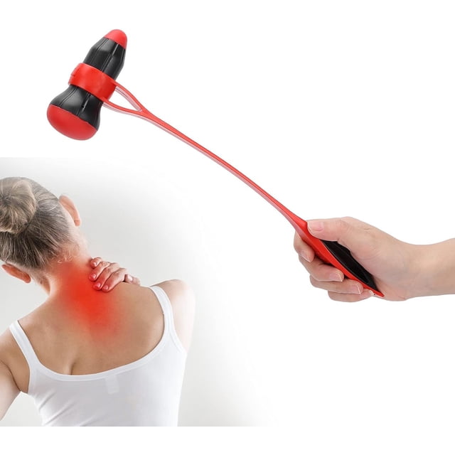 Hammer Stick, Claw Hammers, Long Handheld Multi‑functional Silicone Hammer Elastic Body Stress Reliever Massage Hammer for Home Office Manual Massage Sticks