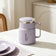 thumbnail image 7 of 600ml Stainless Steel Insulated Mug With Tea Infuser And Lid For Office Coffee Tea, 7 of 7